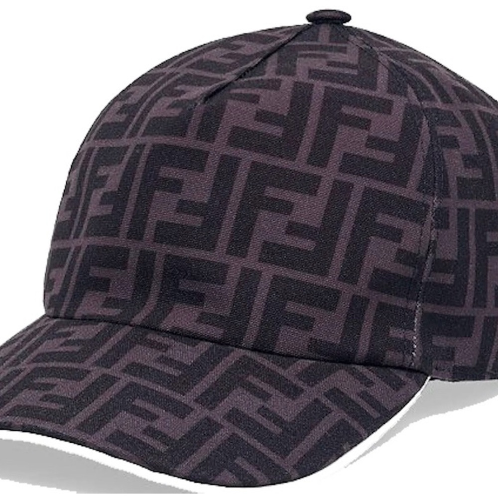 Fendi
Fendi FF Jacquard Curved-Peak Baseball Cap